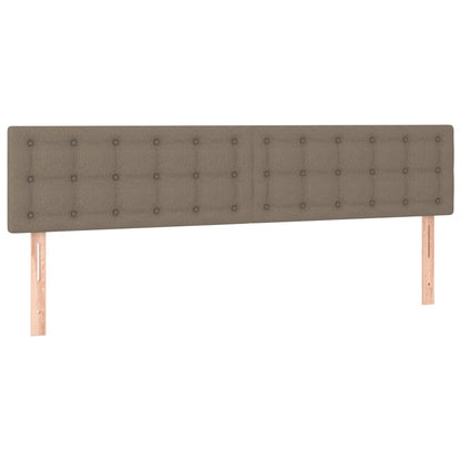 Giroletto a Molle con Materasso Tortora 180x200 cm in Tessuto | homemem39