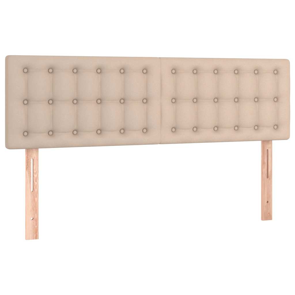 Giroletto a Molle con Materasso Cappuccino 140x190cm Similpelle