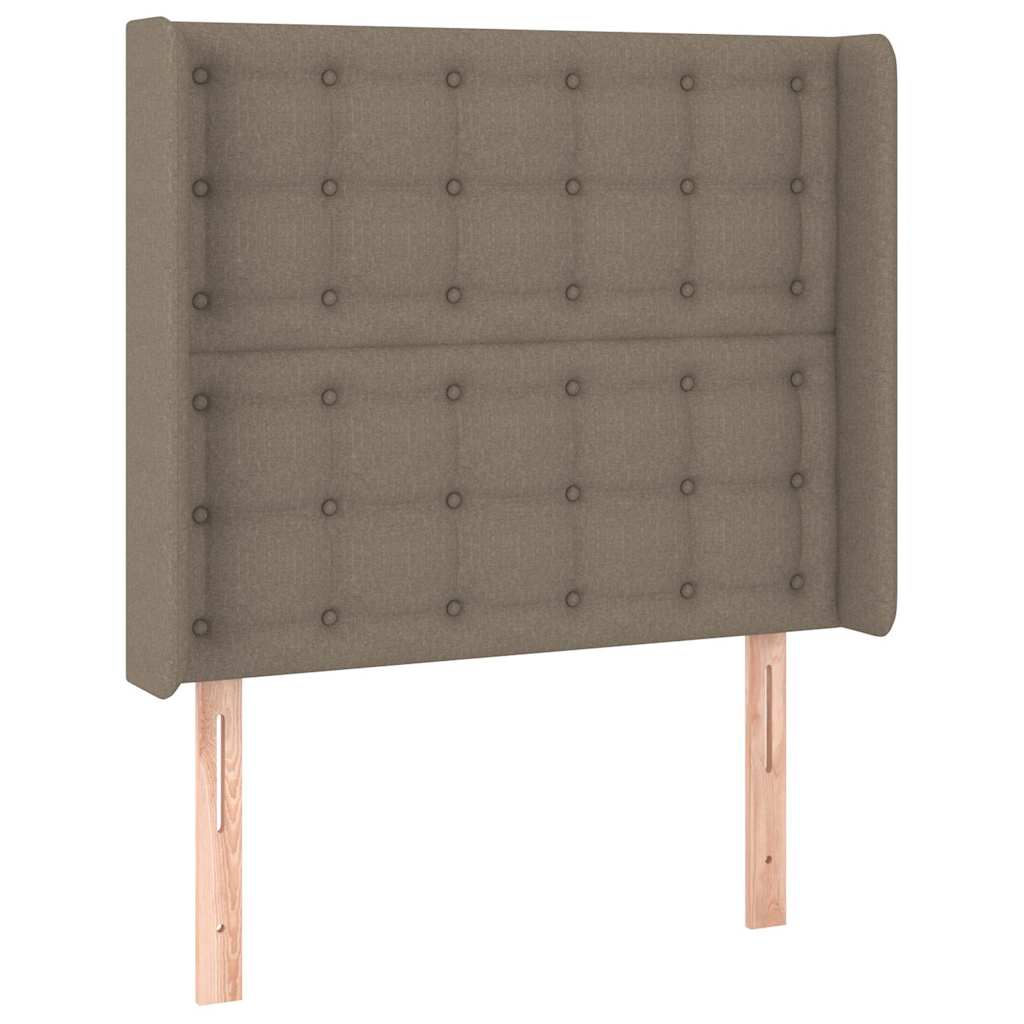 Giroletto a Molle con Materasso Tortora 90x200 cm inTessuto