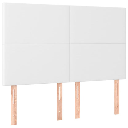 Giroletto a Molle con Materasso Bianco 140x190 cm in Similpelle | homemem39