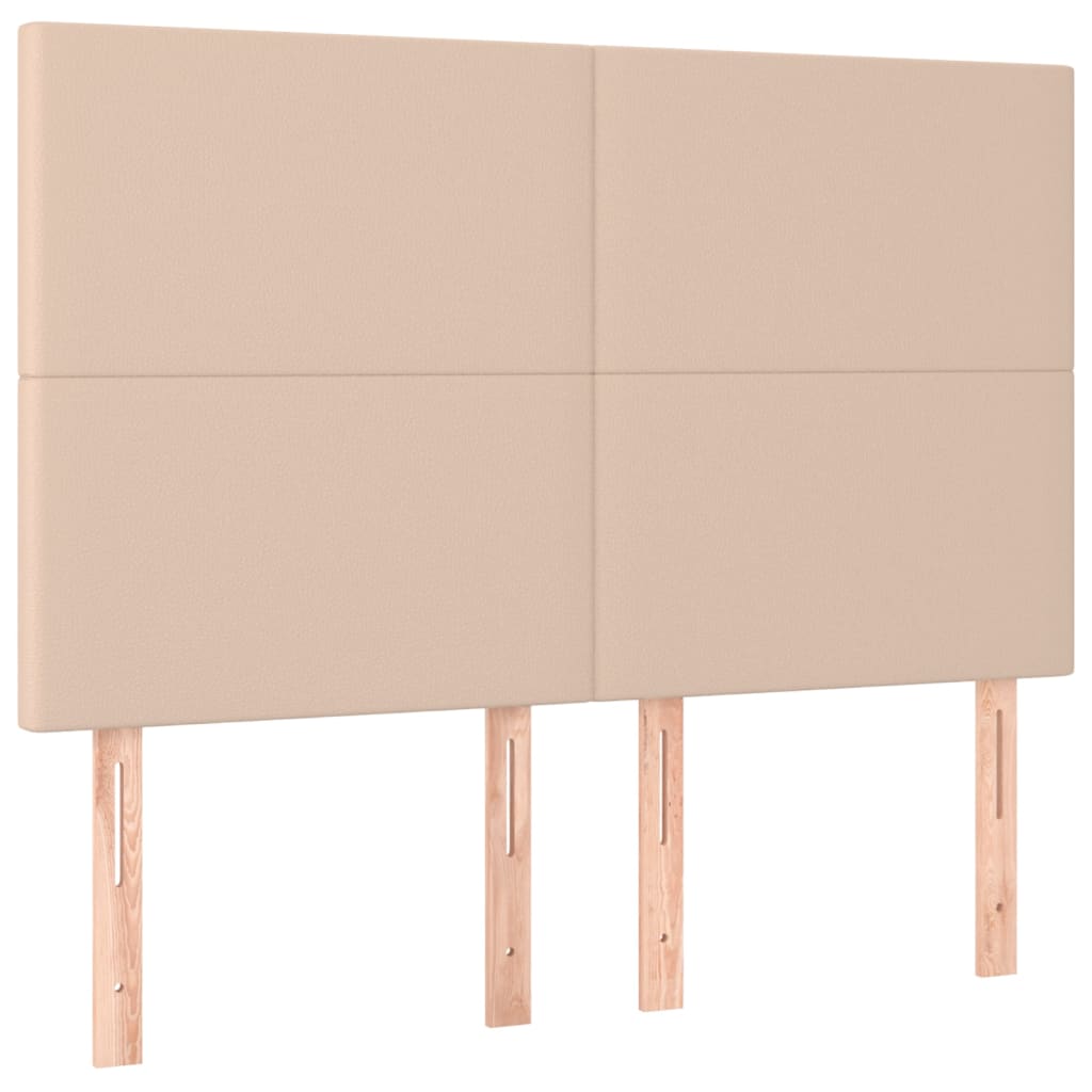 Giroletto a Molle con Materasso Cappuccino 140x190cm Similpelle | homemem39
