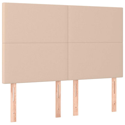 Giroletto a Molle con Materasso Cappuccino 140x190cm Similpelle