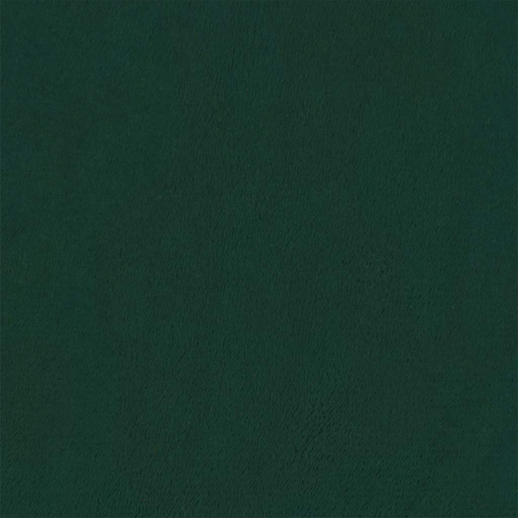 Letto a Molle con Materasso e LED Verde Scuro 180x200cm Velluto