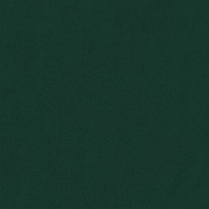 Letto a Molle con Materasso e LED Verde Scuro 90x190 cm Velluto