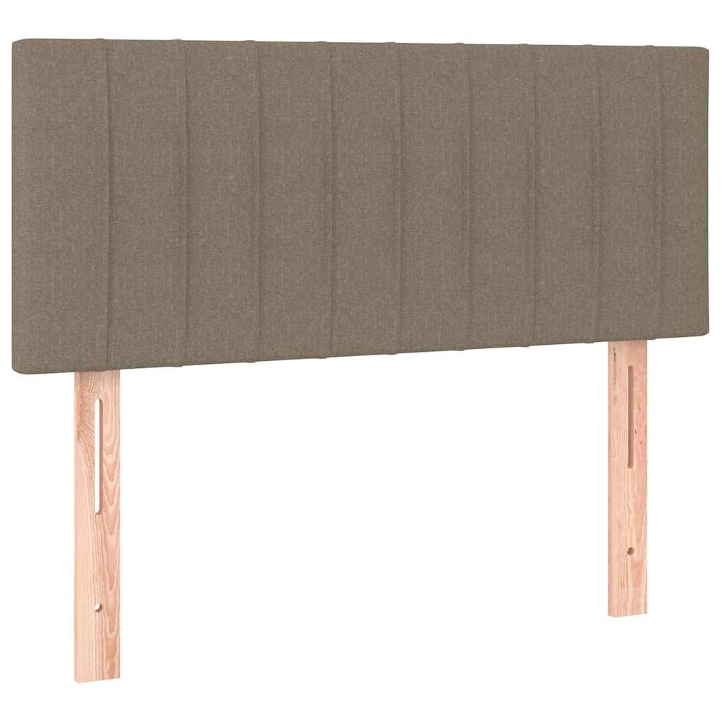 Giroletto a Molle con Materasso Tortora 80x200 cm inTessuto