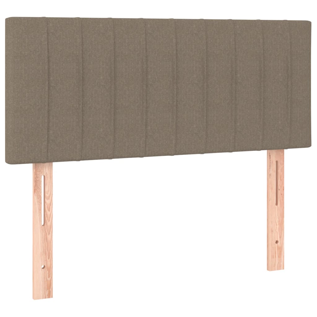 Giroletto a Molle con Materasso Tortora 100x200 cm in Tessuto | homemem39
