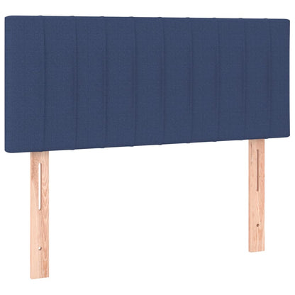 Giroletto a Molle con Materasso Blu 80x200 cm inTessuto | homemem39