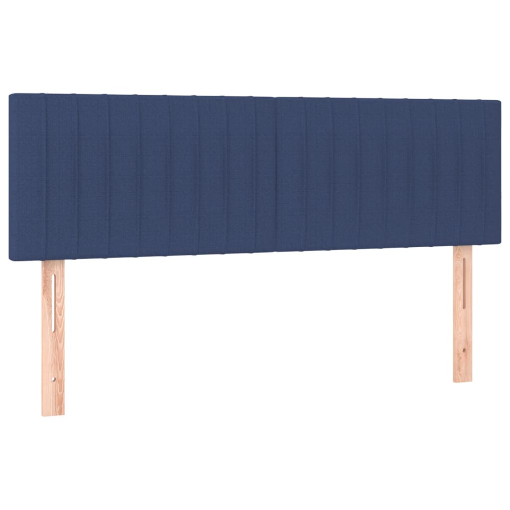 Giroletto a Molle con Materasso Blu 140x200 cm in Tessuto | homemem39