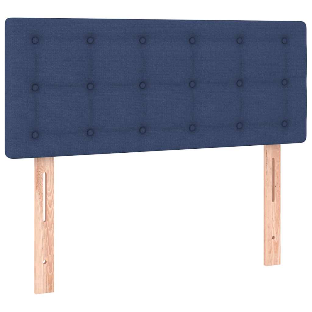 Giroletto a Molle con Materasso Blu 80x200 cm inTessuto