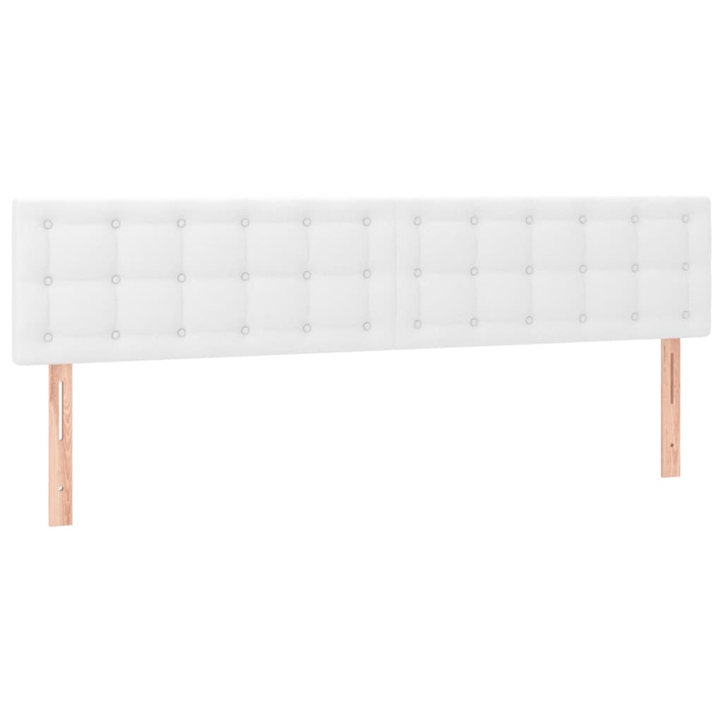 Giroletto a Molle con Materasso Bianco 160x200 cm in Similpelle | homemem39