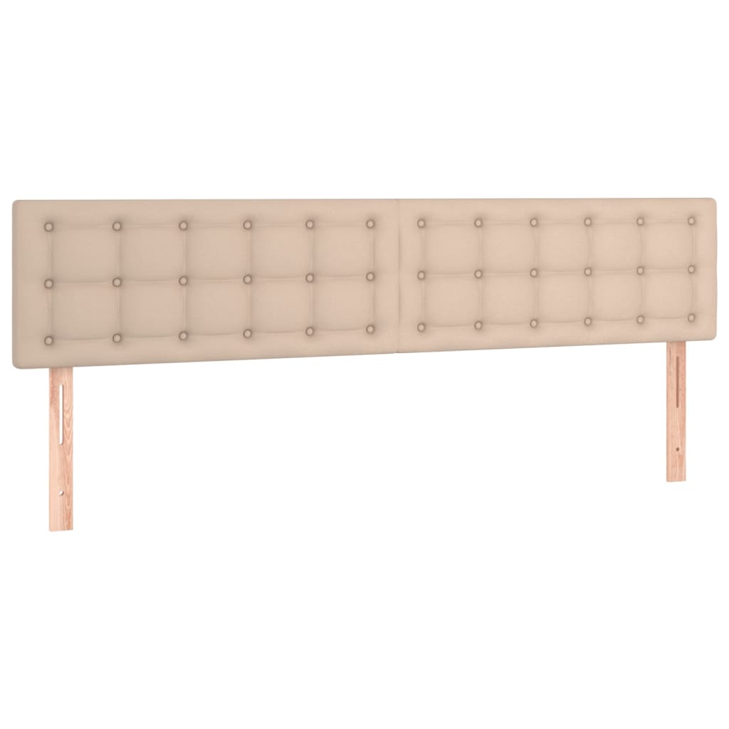 Giroletto a Molle con Materasso Cappuccino 160x200cm Similpelle | homemem39
