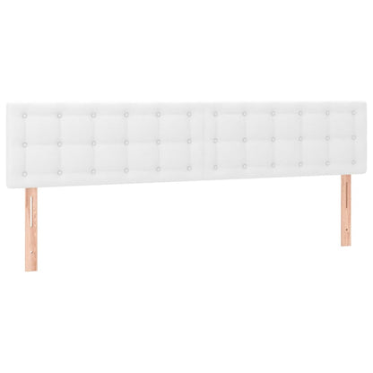 Giroletto a Molle con Materasso Bianco 180x200 cm in Similpelle | homemem39