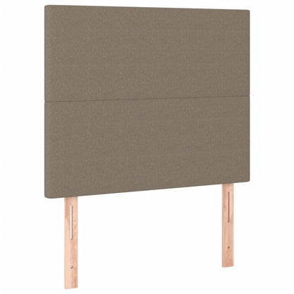 Giroletto a Molle con Materasso Tortora 100x200 cm in Tessuto | homemem39