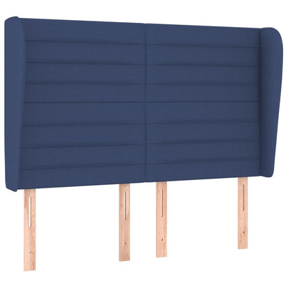 Giroletto a Molle con Materasso Blu 140x190 cm in Tessuto | homemem39