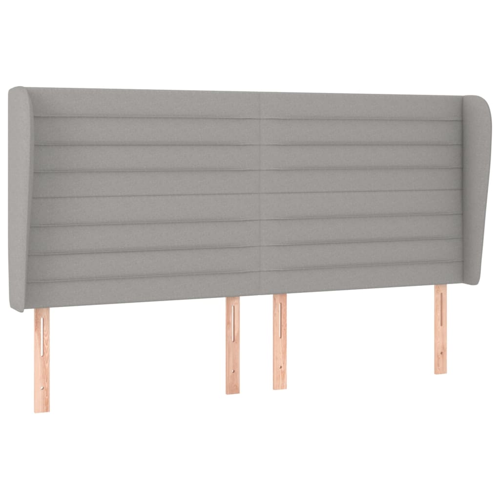 Giroletto a Molle con Materasso Grigio Chiaro180x200 cm Tessuto | homemem39
