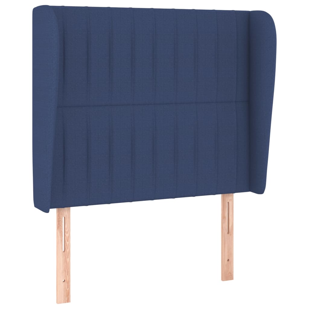 Giroletto a Molle con Materasso Blu 80x200 cm inTessuto | homemem39