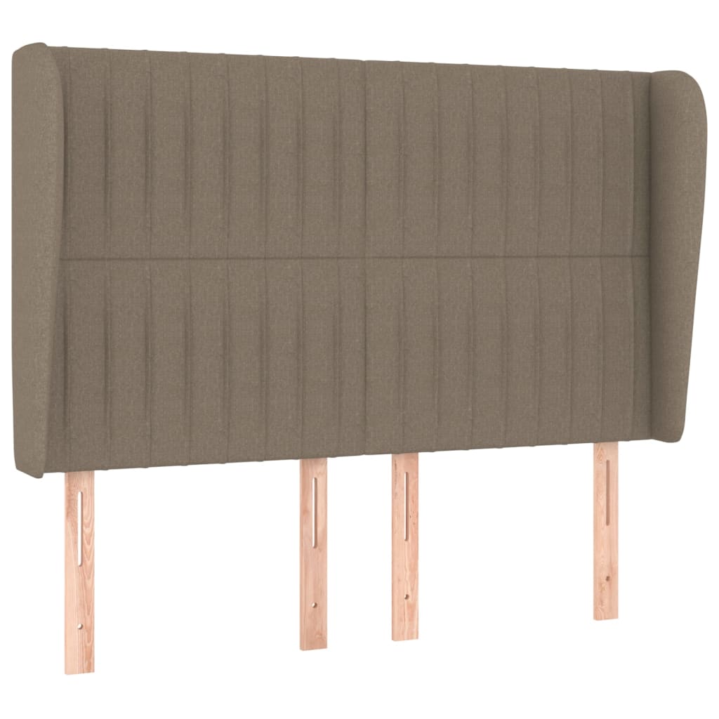 Giroletto a Molle con Materasso Tortora 140x190 cm in Tessuto | homemem39