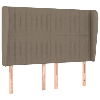 Giroletto a Molle con Materasso Tortora 140x190 cm in Tessuto | homemem39