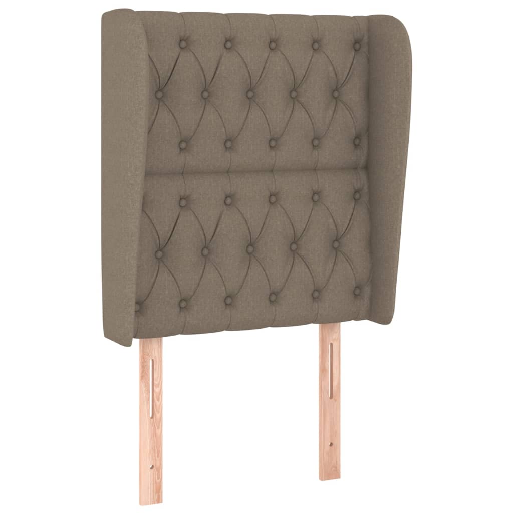 Giroletto a Molle con Materasso Tortora 80x200 cm inTessuto | homemem39