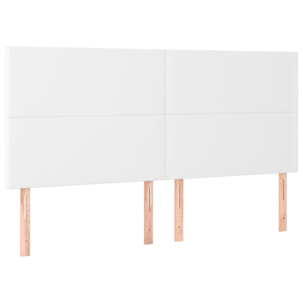 Giroletto a Molle con Materasso Bianco 180x200 cm in Similpelle | homemem39