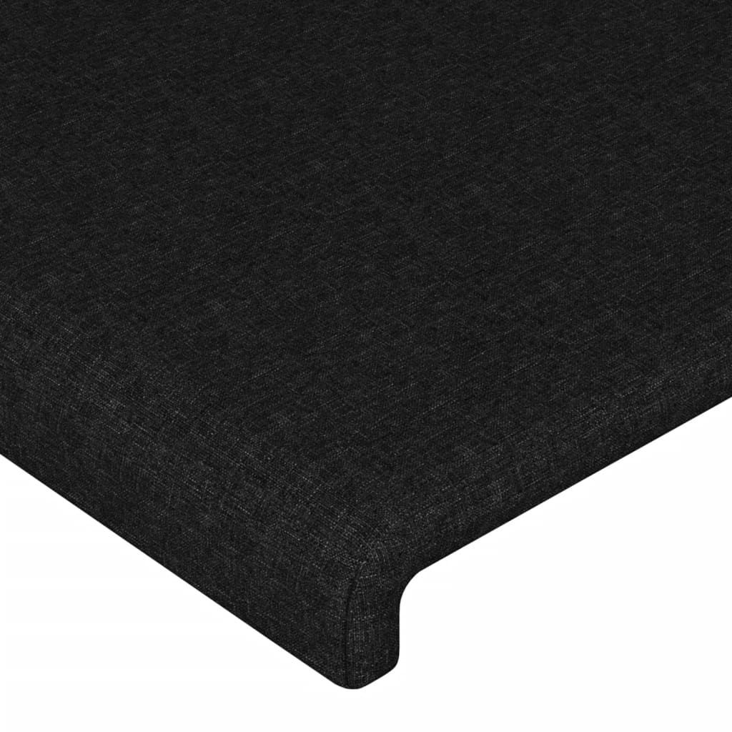 Giroletto senza Materasso Nero 120x200 cm Tessuto - homemem39