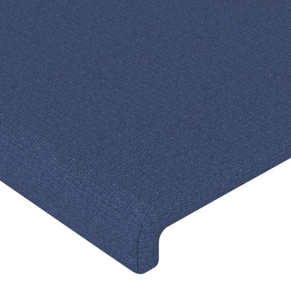 Giroletto senza Materasso Blu 140x190 cm in Tessuto - homemem39