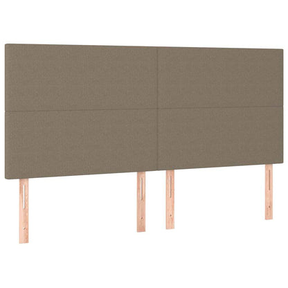 Giroletto senza Materasso Tortora 200x200 cm in Tessuto