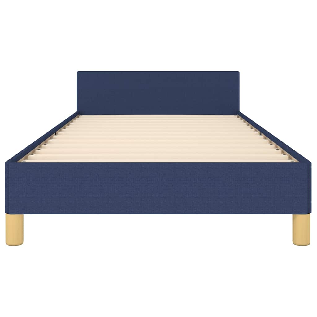 Giroletto senza Materasso Blu 90x190 cm in Tessuto