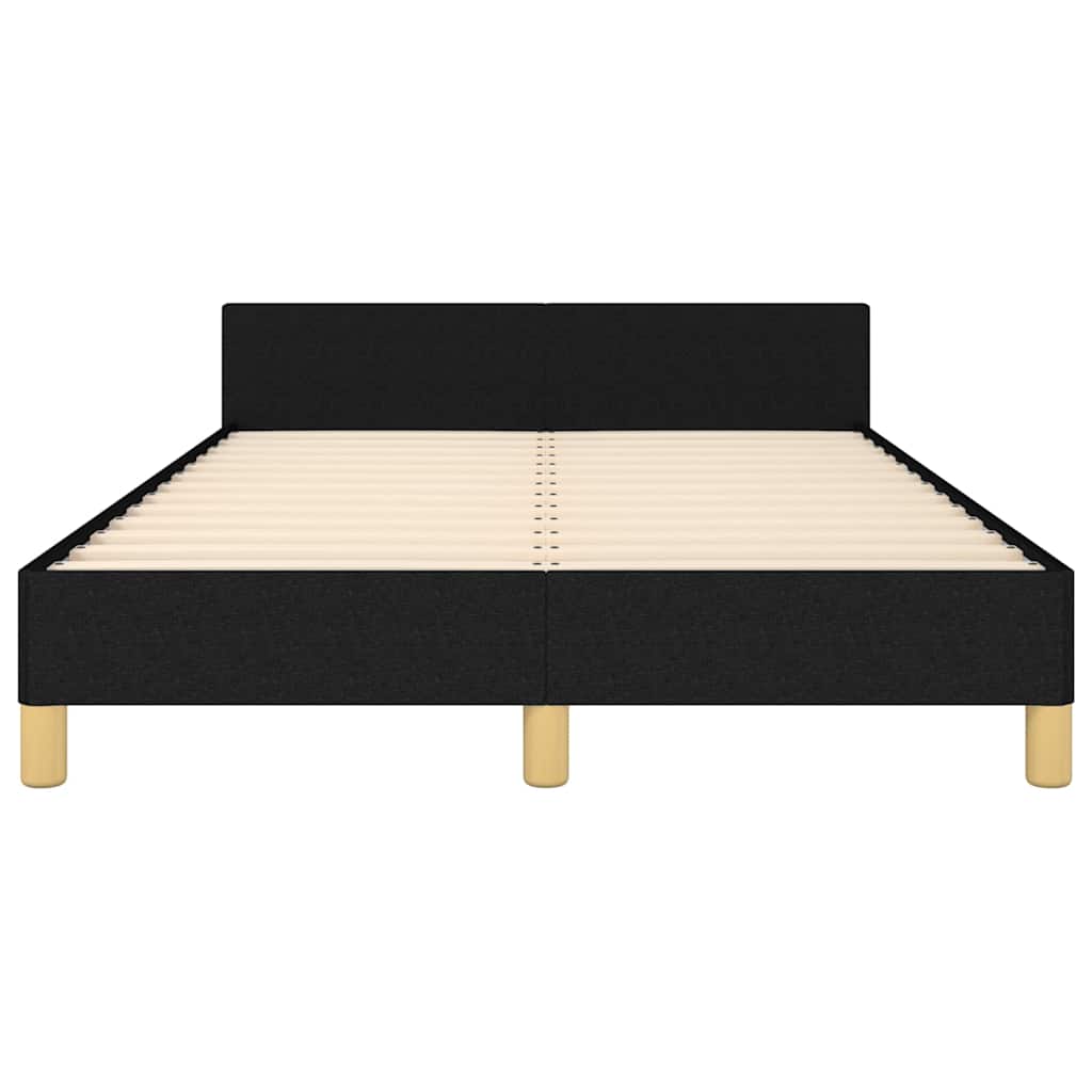 Giroletto senza Materasso Nero 120x200 cm Tessuto