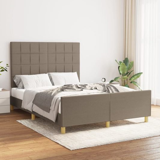Giroletto senza Materasso Tortora 140x190 cm in Tessuto