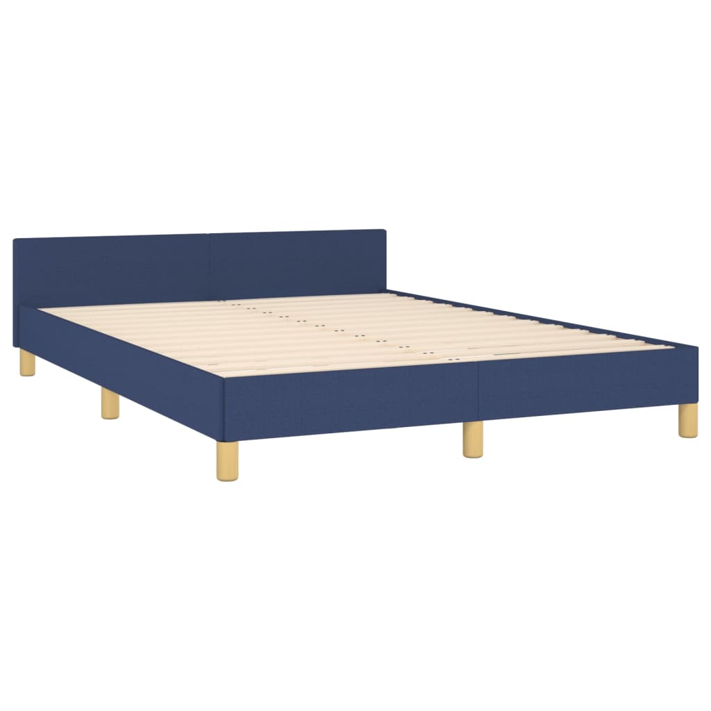 Giroletto senza Materasso Blu 140x190 cm in Tessuto - homemem39