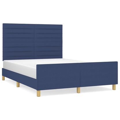 Giroletto senza Materasso Blu 140x190 cm in Tessuto - homemem39