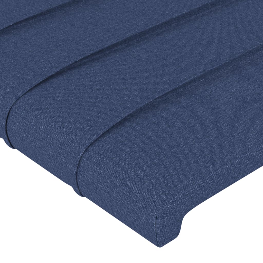 Giroletto senza Materasso Blu 160x200 cm in Tessuto - homemem39