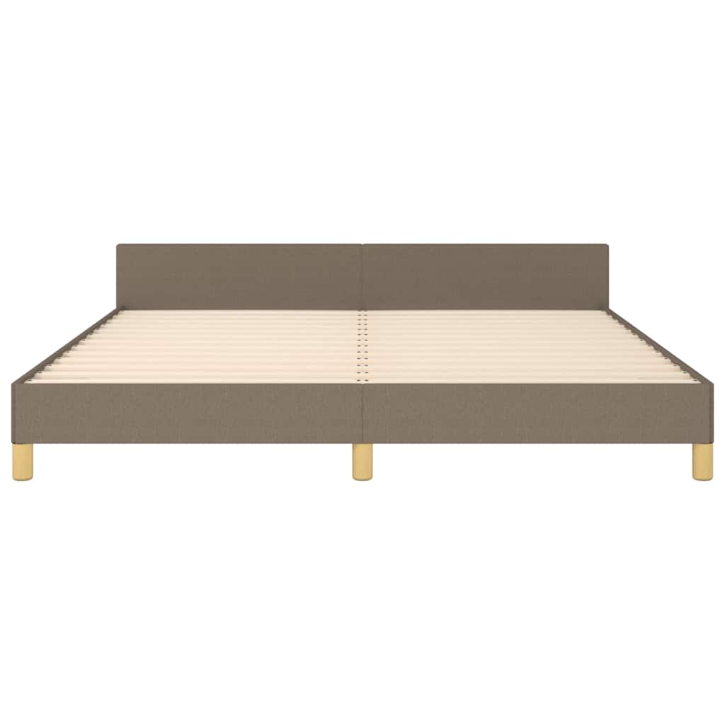 Giroletto senza Materasso Tortora 180x200 cm in Tessuto