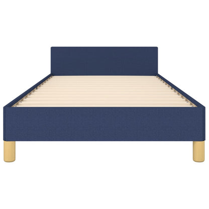 Giroletto senza Materasso Blu 80x200 cm in Tessuto
