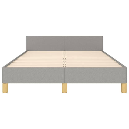 Giroletto senza Materasso Grigio Chiaro 120x200 cm Tessuto
