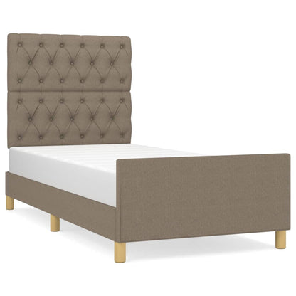Giroletto senza Materasso Tortora 80x200 cm Tessuto