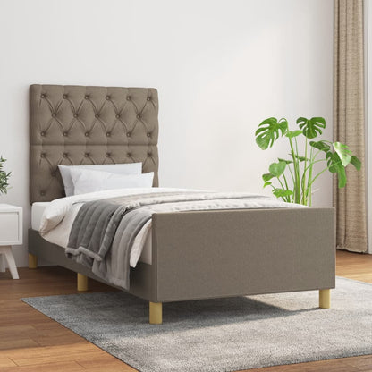 Giroletto senza Materasso Tortora 80x200 cm Tessuto