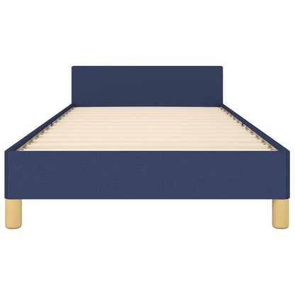 Giroletto senza Materasso Blu 80x200 cm in Tessuto