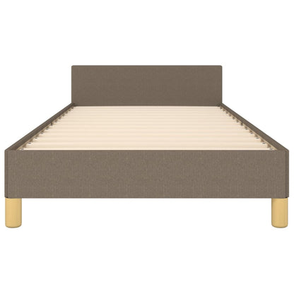 Giroletto senza Materasso Tortora 90x200 cm Tessuto