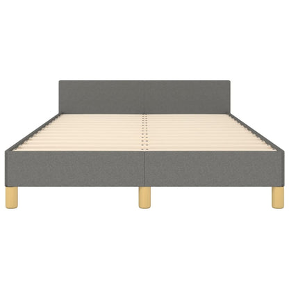 Giroletto senza Materasso Grigio Scuro 120x200 cm Tessuto