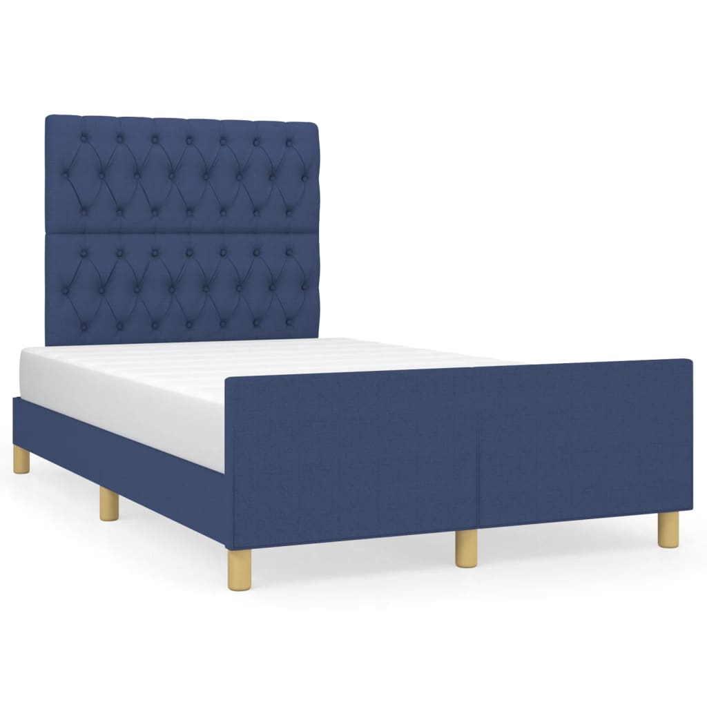 Giroletto senza Materasso Blu 120x200 cm in Tessuto | homemem39