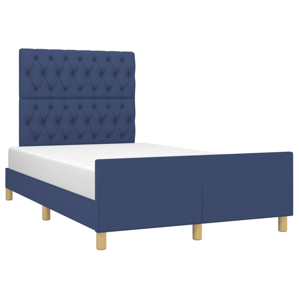 Giroletto senza Materasso Blu 120x200 cm in Tessuto | homemem39