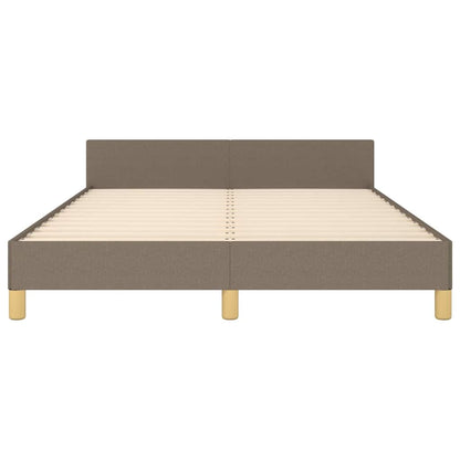 Giroletto senza Materasso Tortora 140x190 cm in Tessuto