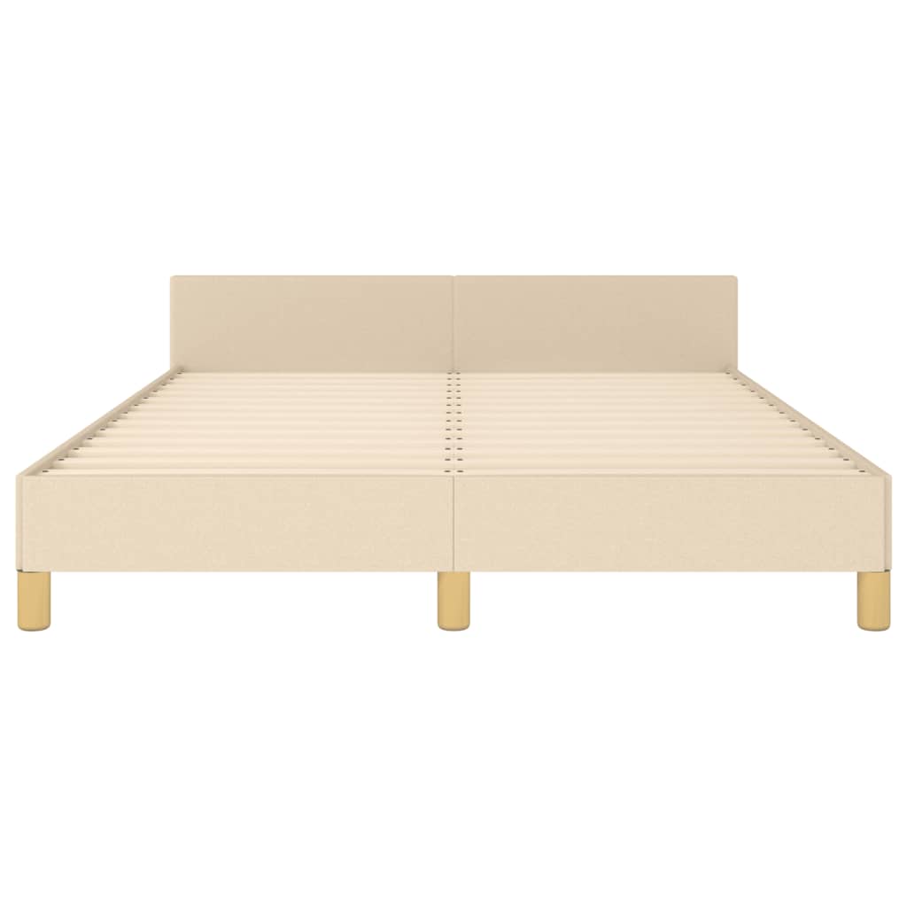 Giroletto senza Materasso Crema 140x190 cm in Tessuto | homemem39
