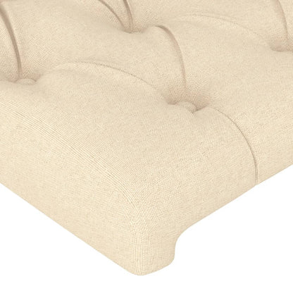 Giroletto senza Materasso Crema 140x190 cm in Tessuto | homemem39