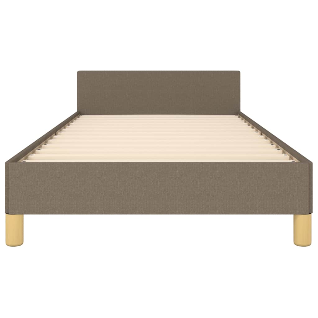 Giroletto senza Materasso Tortora 90x200 cm Tessuto