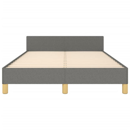 Giroletto senza Materasso Grigio Scuro 120x200 cm Tessuto