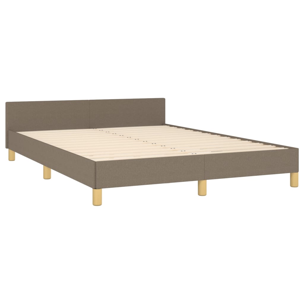 Giroletto senza Materasso Tortora 140x190 cm in Tessuto | homemem39