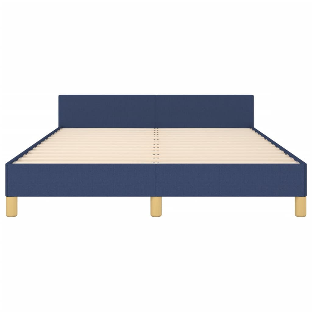 Giroletto senza Materasso Blu 140x190 cm in Tessuto | homemem39